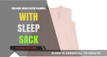 Footie Pajamas and Sleep Sacks: Safe Combo for Baby's Sleep?