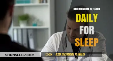 Benadryl for Sleep: Safe Daily Habit or Health Risk?