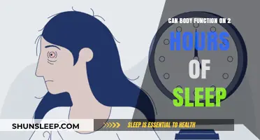 Sleepless Nights: Can Your Body Function on Just 2 Hours of Rest?