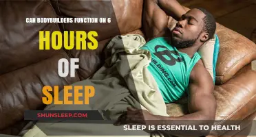 Sleepless Strength: Can Bodybuilders Thrive on Just 6 Hours of Rest?