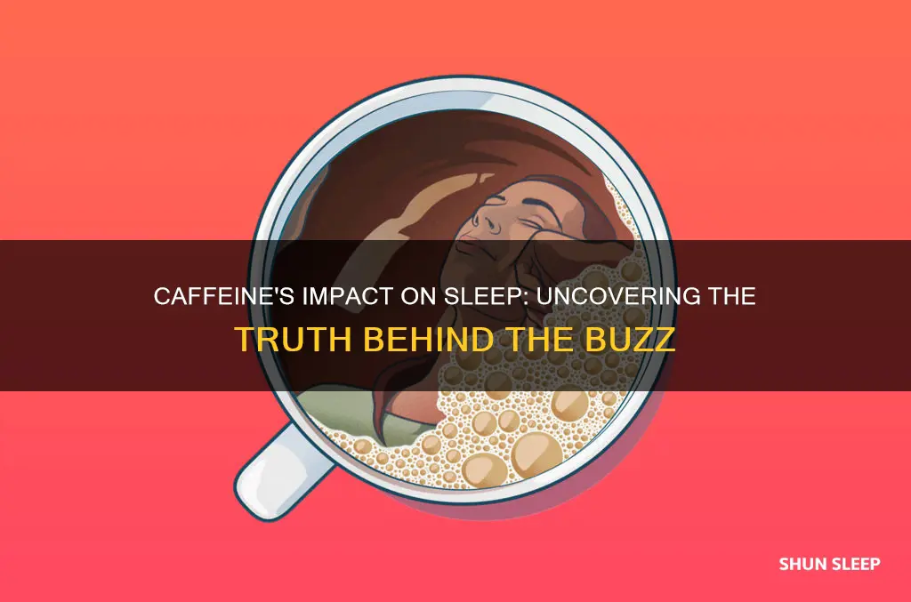 can caffeine interfere with the wake and sleep cycle