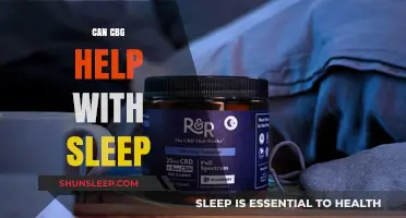 CBG for Sleep: Exploring Its Potential Benefits and Effects