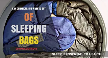 How to Wash Chemicals Out of Sleeping Bags