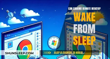 Chrome Remote Desktop: Waking Up from Sleep Mode