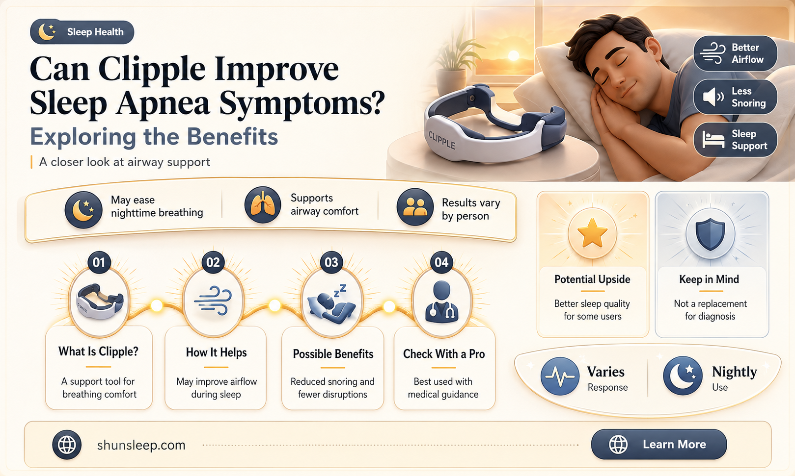 can clipple help sleep apnea