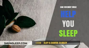 Coconut Milk and Sleep: Unlocking Natural Remedies for Restful Nights