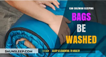 Washing Coleman Sleeping Bags: Do's and Don'ts