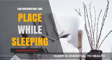 Dehydration and Sleep: What's the Connection?