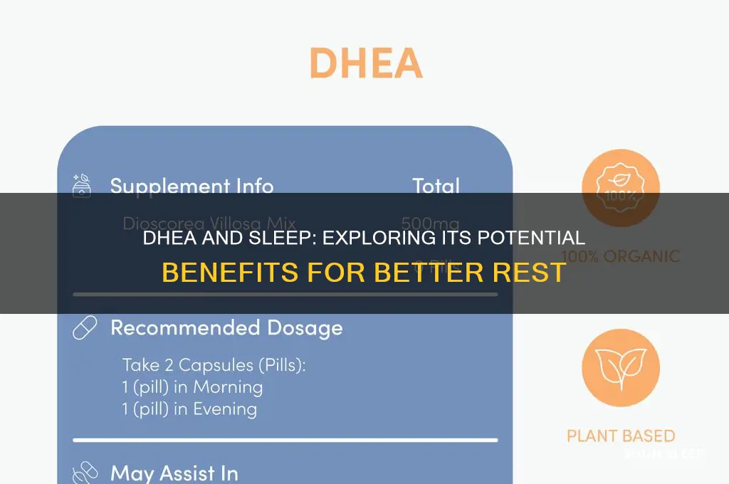 can dhea help with sleep