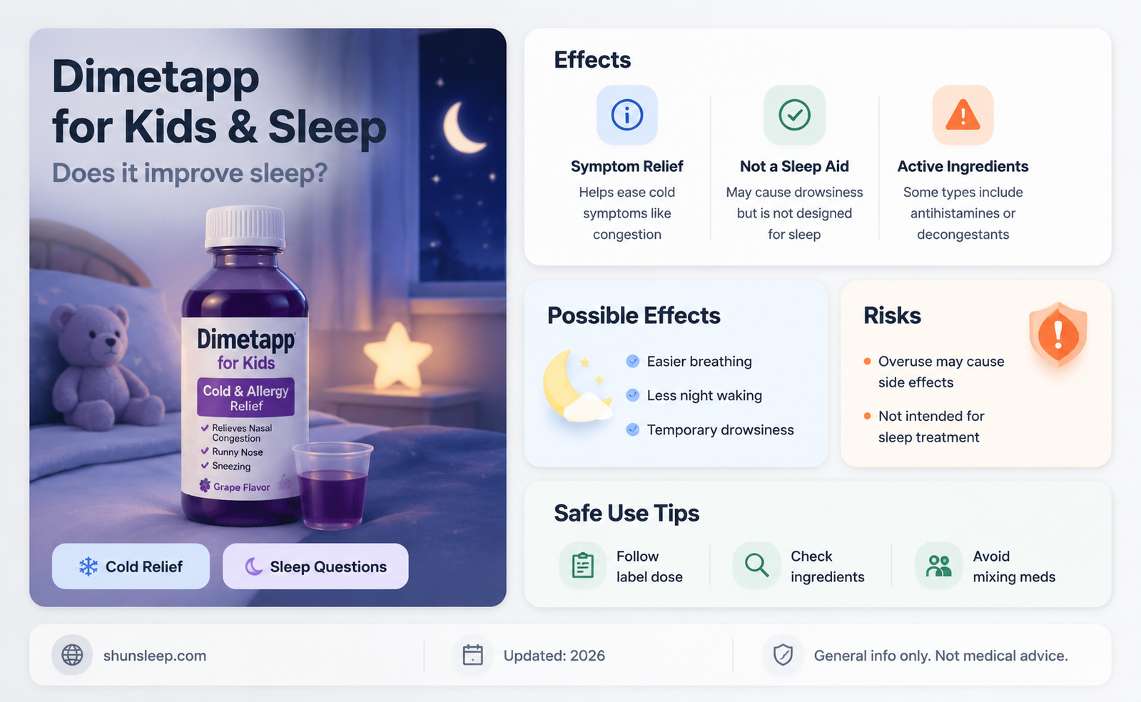 can dimeatap kids help you sleep