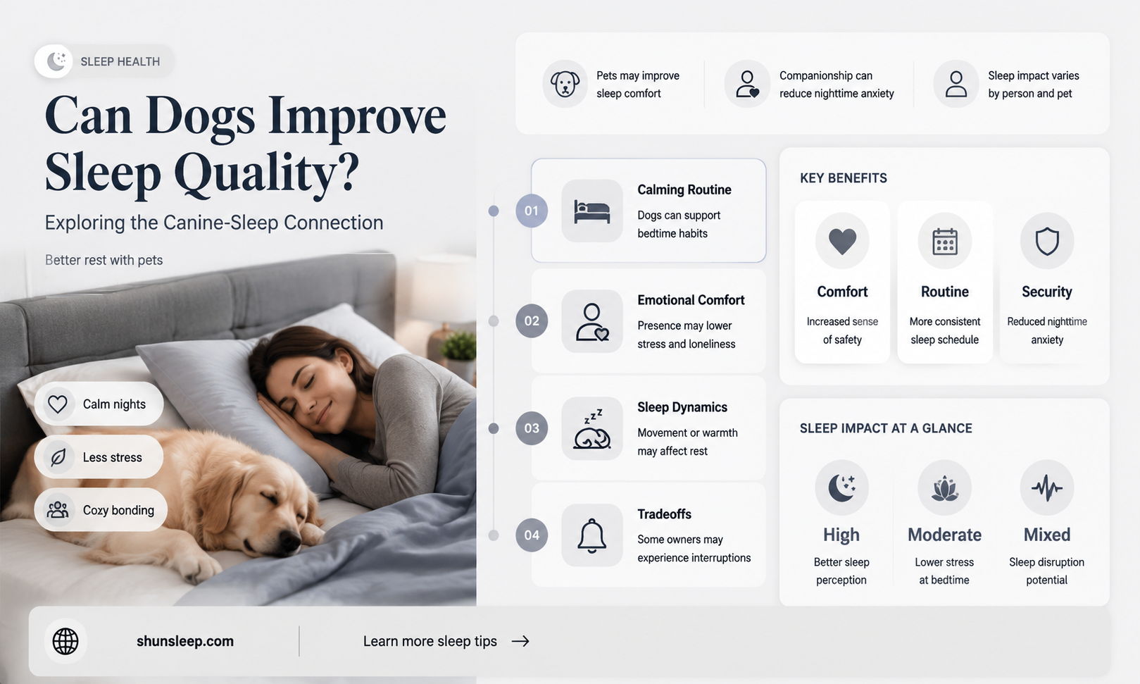 can dogs help you sleep