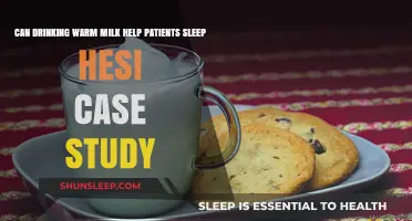 Warm Milk for Sleep: HESI Case Study Insights and Evidence