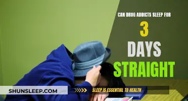 Sleep and Drug Addiction: Days Without Sleep