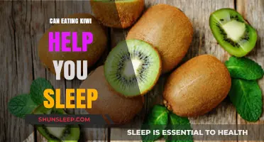 Kiwi Fruit Before Bed: A Natural Sleep Aid?