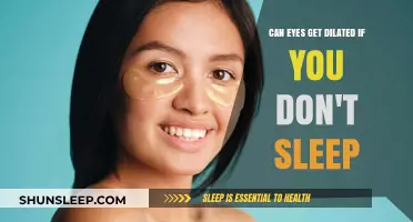 Lack of Sleep and Eye Dilation: What's the Connection?