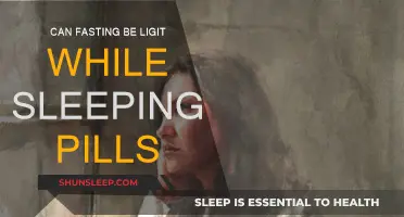 Fasting and Sleeping Pills: A Safe Combo?