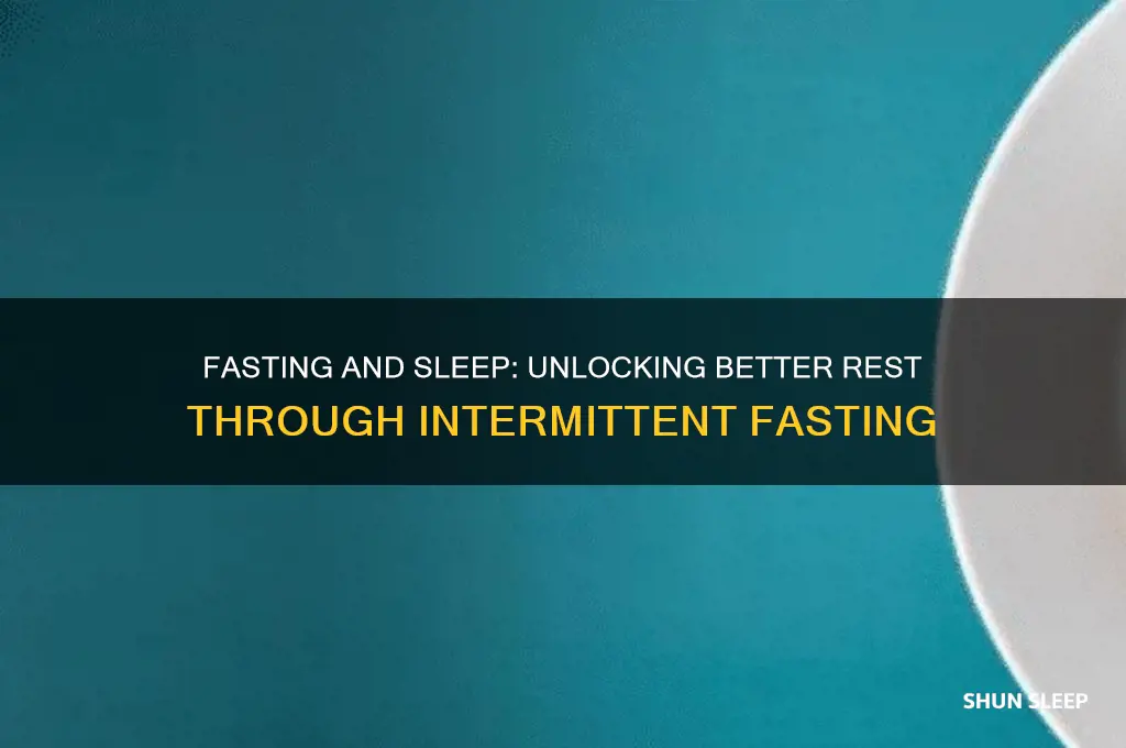 can fasting help sleep