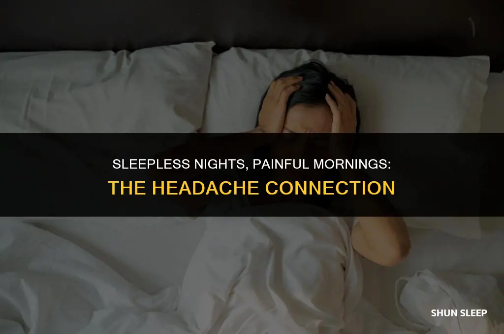 can few hours of sleep cause headaches