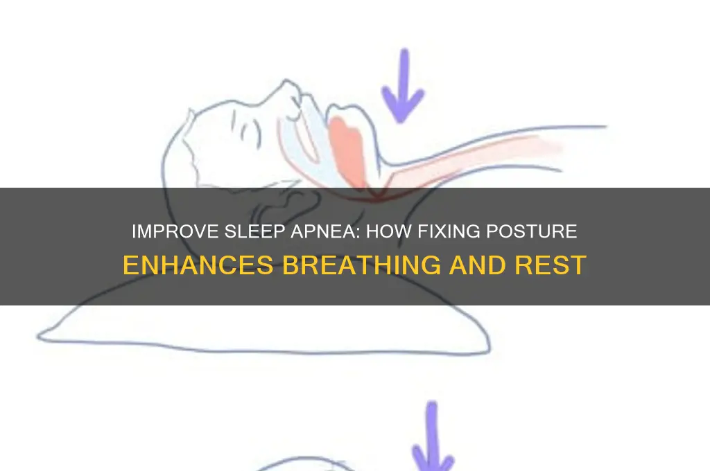 can fixing my posture help my sleep apnea