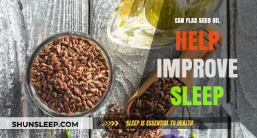Flax Seed Oil and Sleep: Can It Enhance Your Rest?
