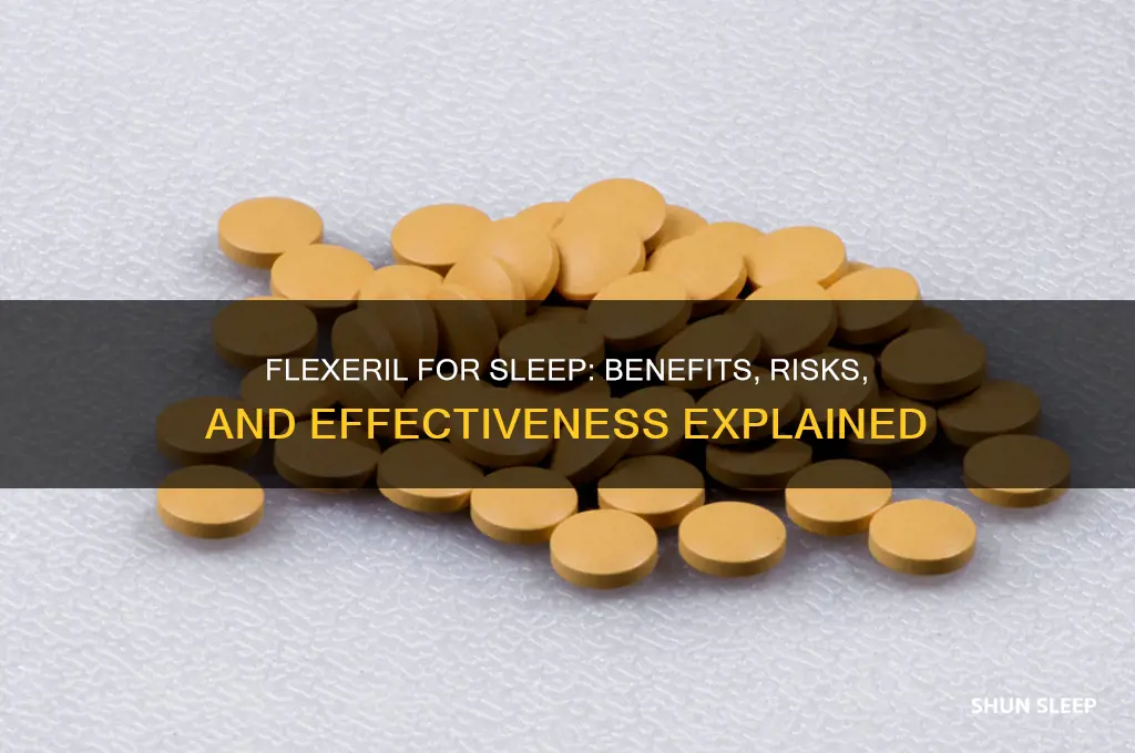 can flexeril help me sleep