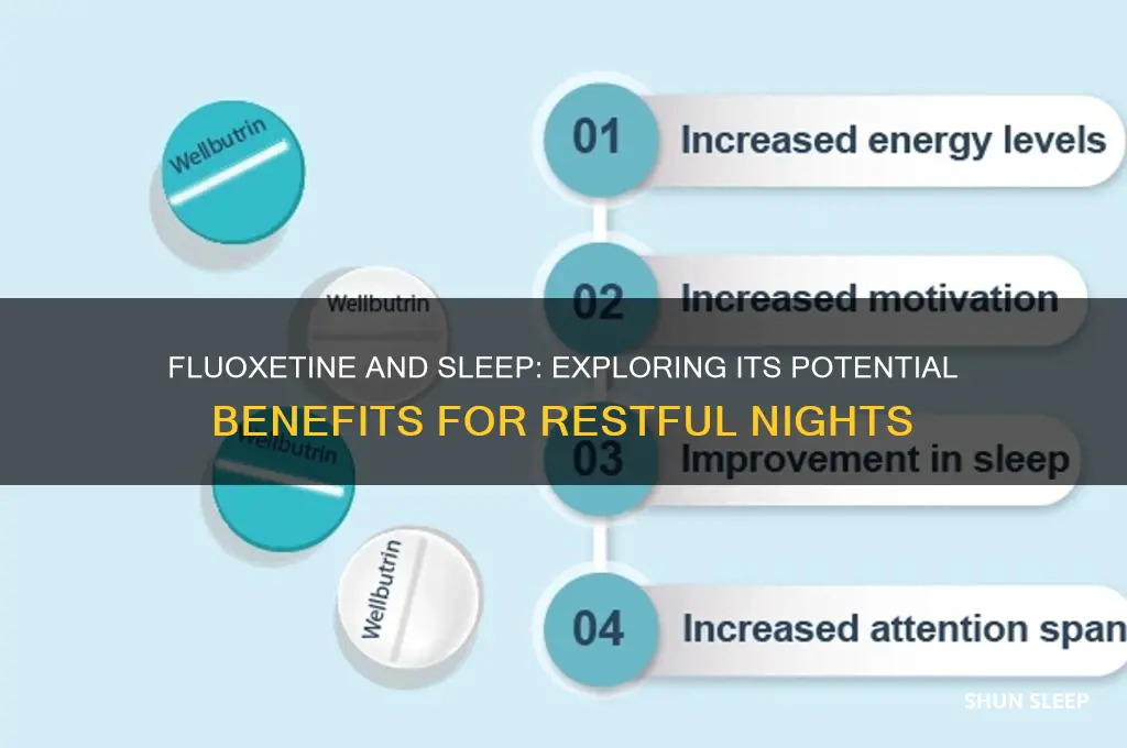 can fluoxetine help with sleep