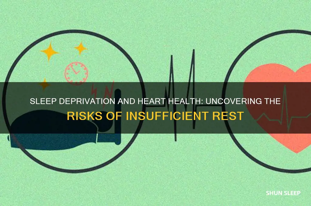 can get heart attack from lack of sleep