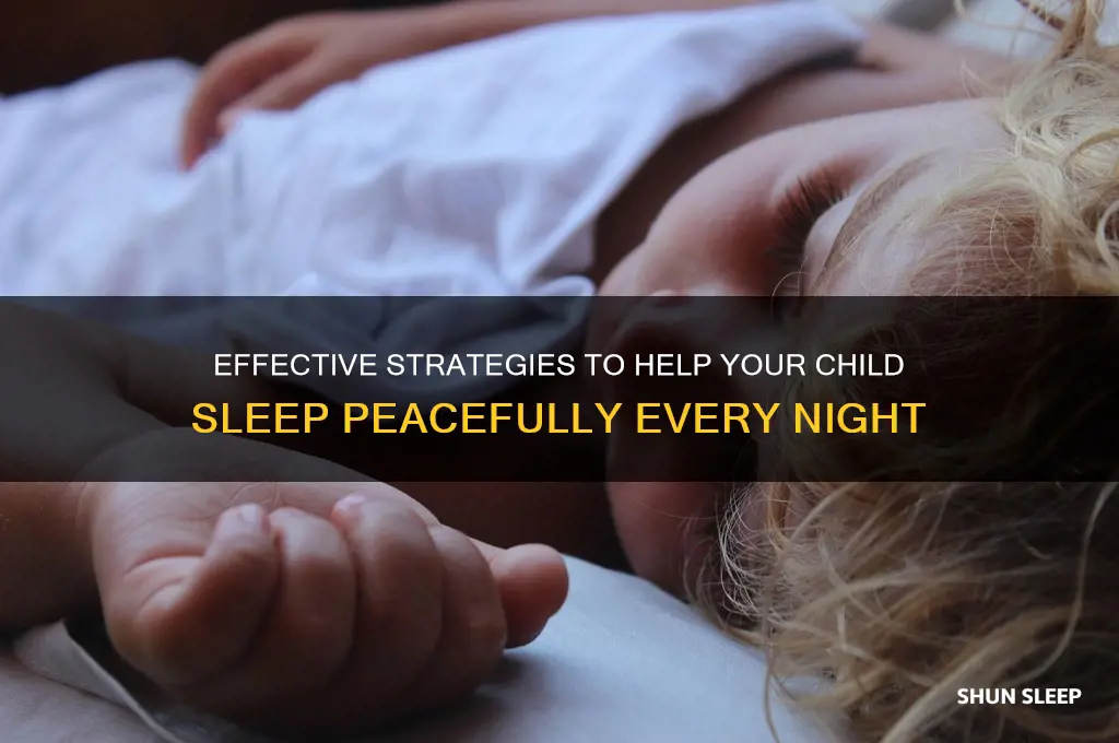 can get my child to sleep