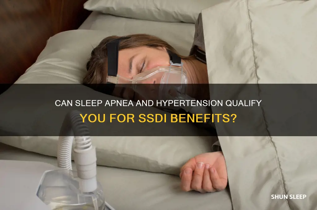 can get social security disability sleep apnea and hypertension