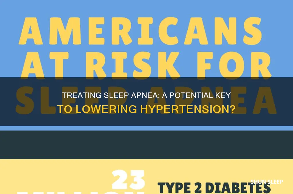 can getting rid of sleep apnea fix hypertension