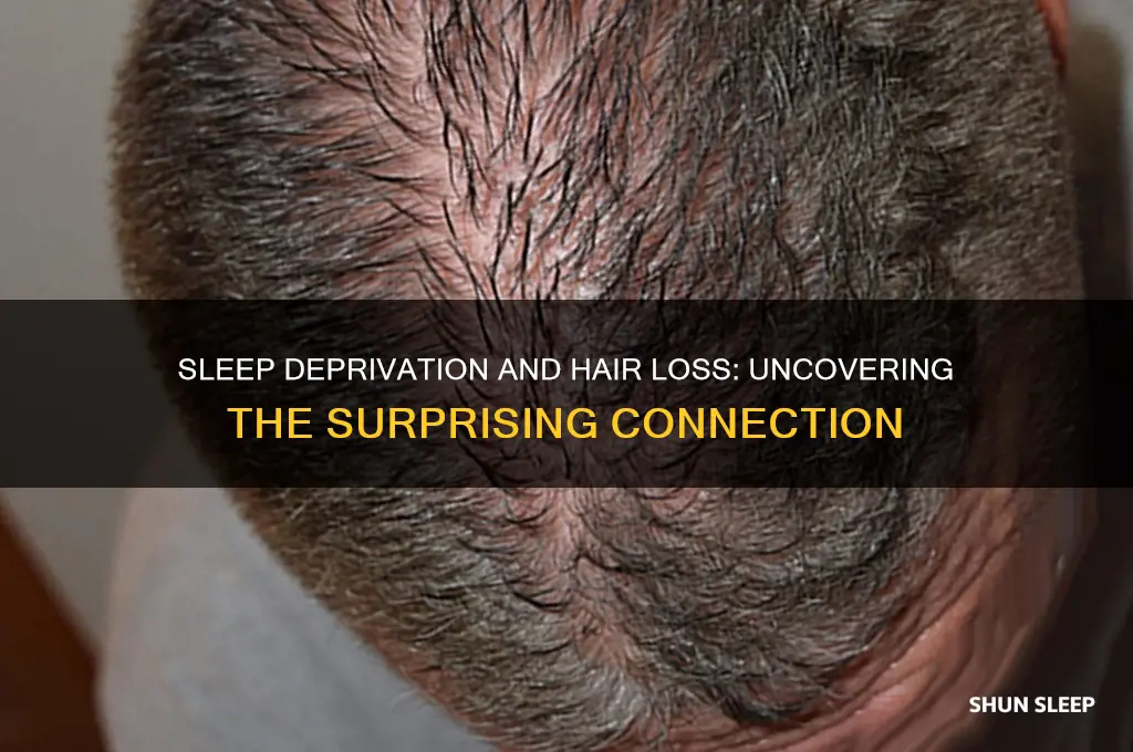 can getting too little sleep cause hair loss