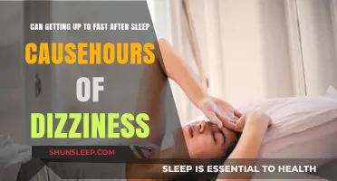 Dizziness After Waking: The Risks of Rising Too Quickly from Sleep