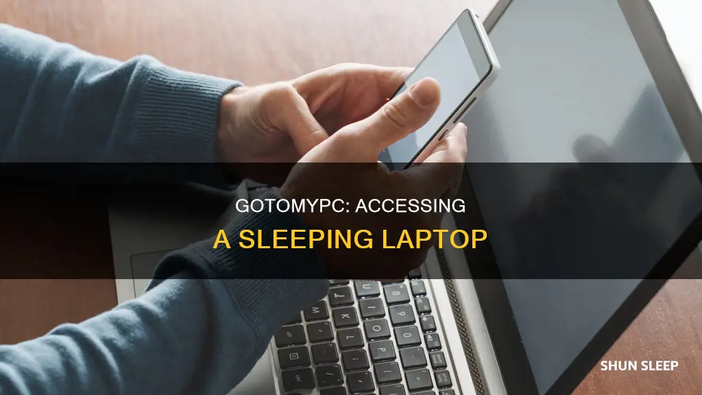 can gotomypc work on a sleeping latpop