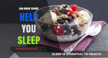 Greek Yogurt and Sleep: Unlocking Better Rest Naturally