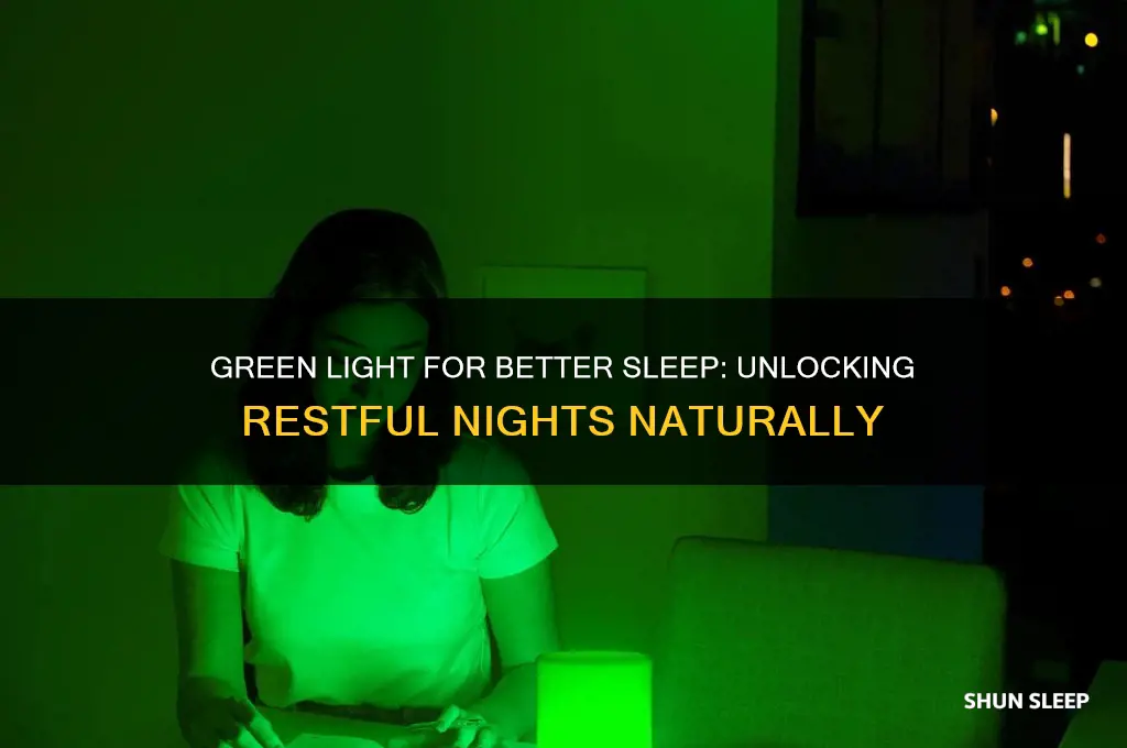 can green light help you sleep