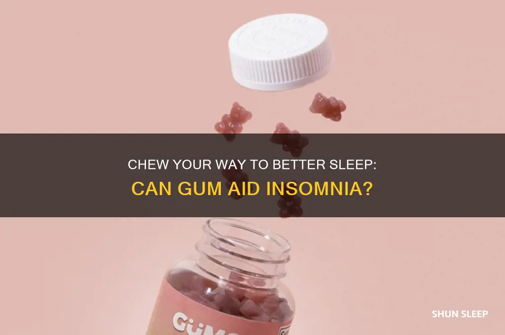 can gum help you go to sleep quicker