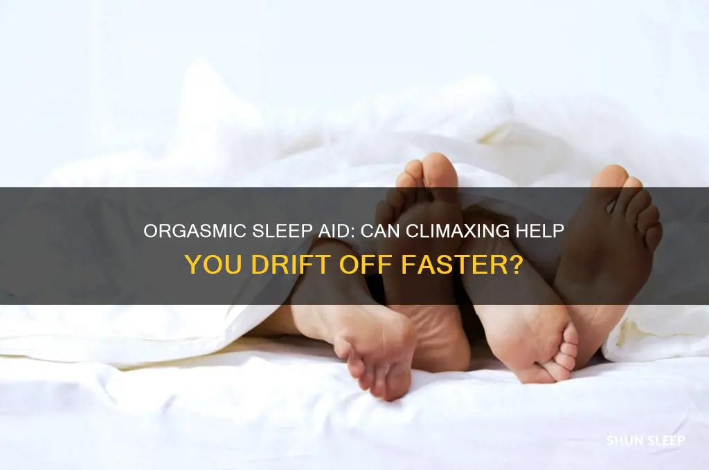 can having an orgasm help tou go to sleep faster