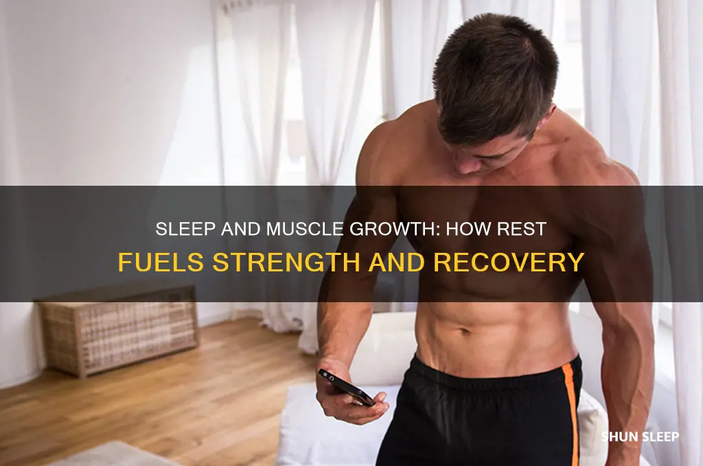 can healthy sleep help build muscle