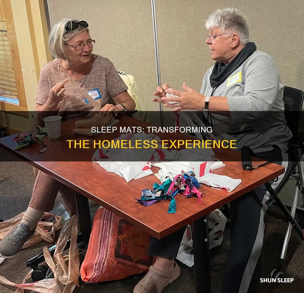 can homeless use sleep mats