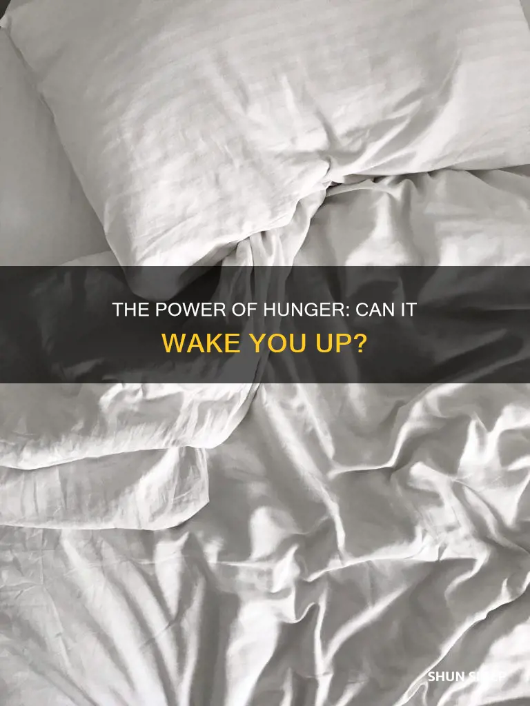 can hunger wake you up from sleep