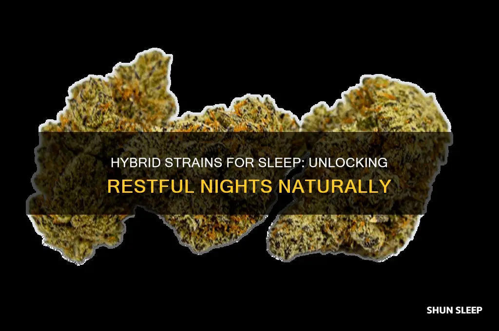 can hybrid strains help you sleep