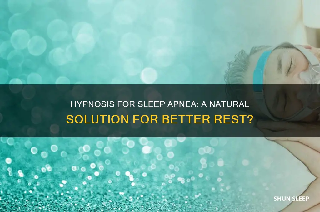 can hypnosis help sleep apnea
