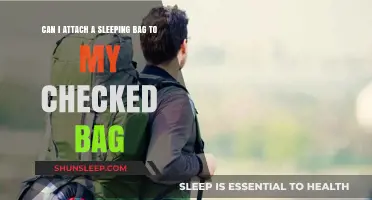 How to Attach a Sleeping Bag to Checked Luggage