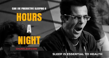Unlocking Productivity: The Power of 6 Hours of Sleep