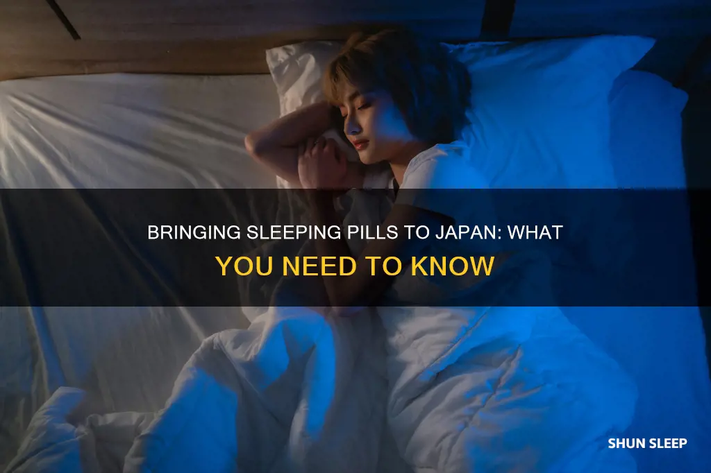 can i bring sleeping pill to japan