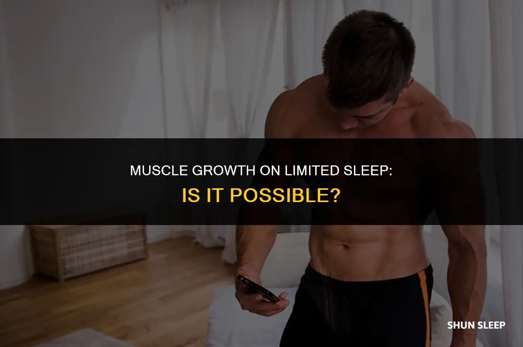 can i build muscle on 5 hours of sleep