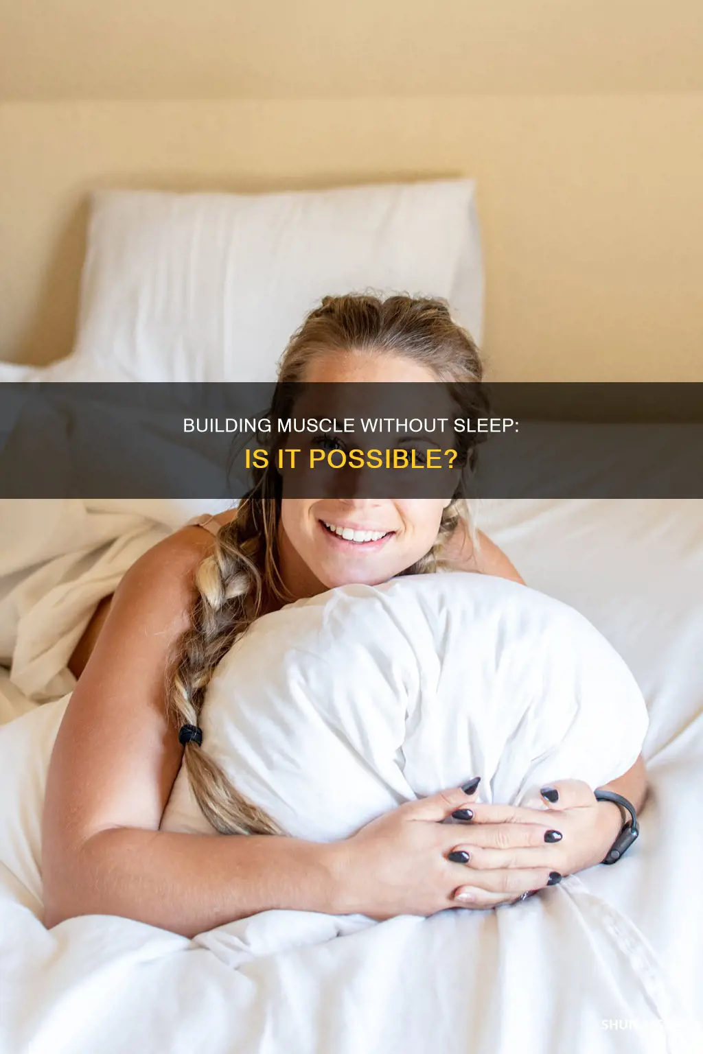 can i build muscle without sleep