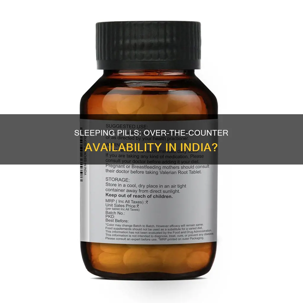 can i buy sleeping pills over the counter in india