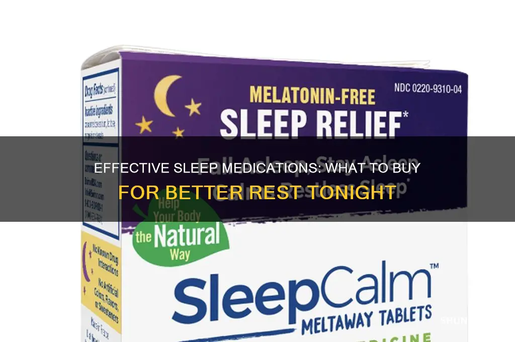 can i buy some medications that will help me sleep