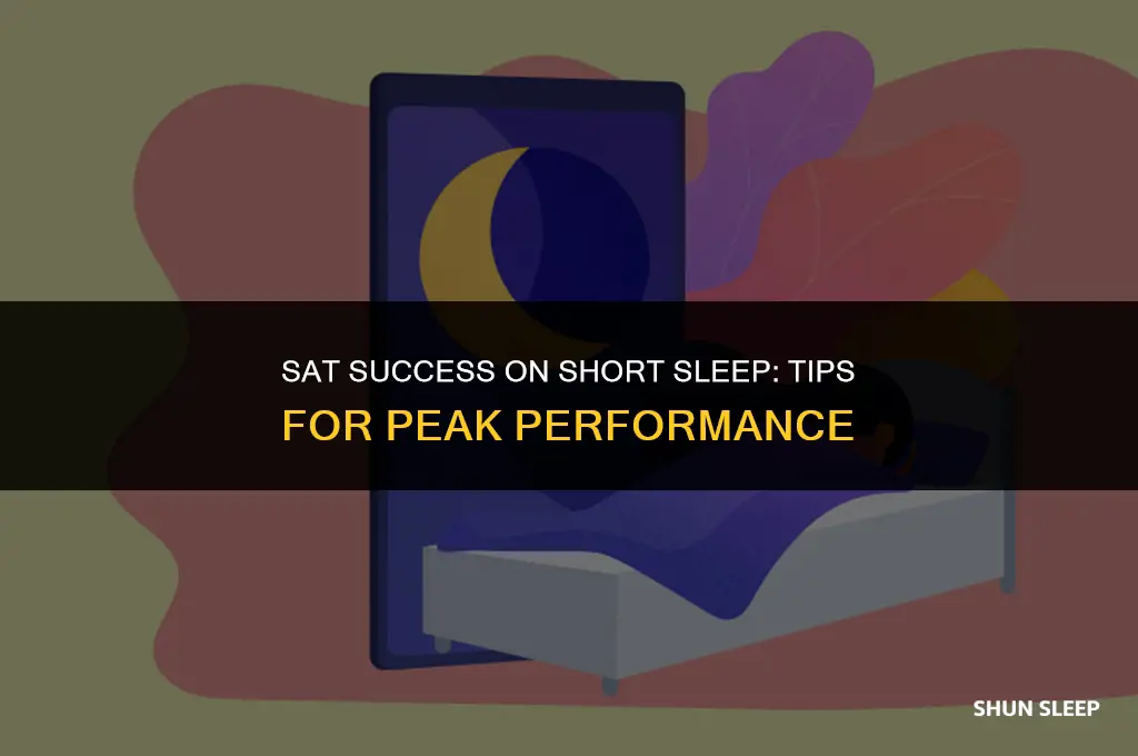 can i do the sat on 6 hours of sleep